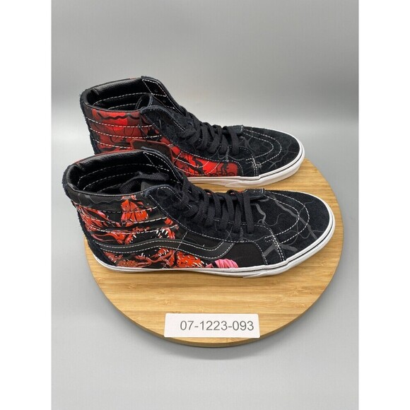 Vans Shoes Mens 10 Stranger Things SK8-Hi High Top Reissue Skate Sneakers Black - Picture 15 of 16